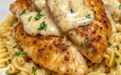 Pollo Crema Parmesano: La Mejor Receta Fácil y Deliciosa