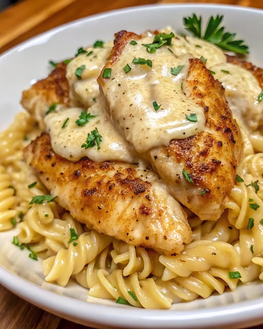 Pollo Crema Parmesano