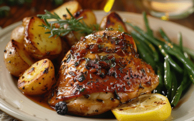 Pollo al Horno con Limón: Receta Irresistible y Jugosa