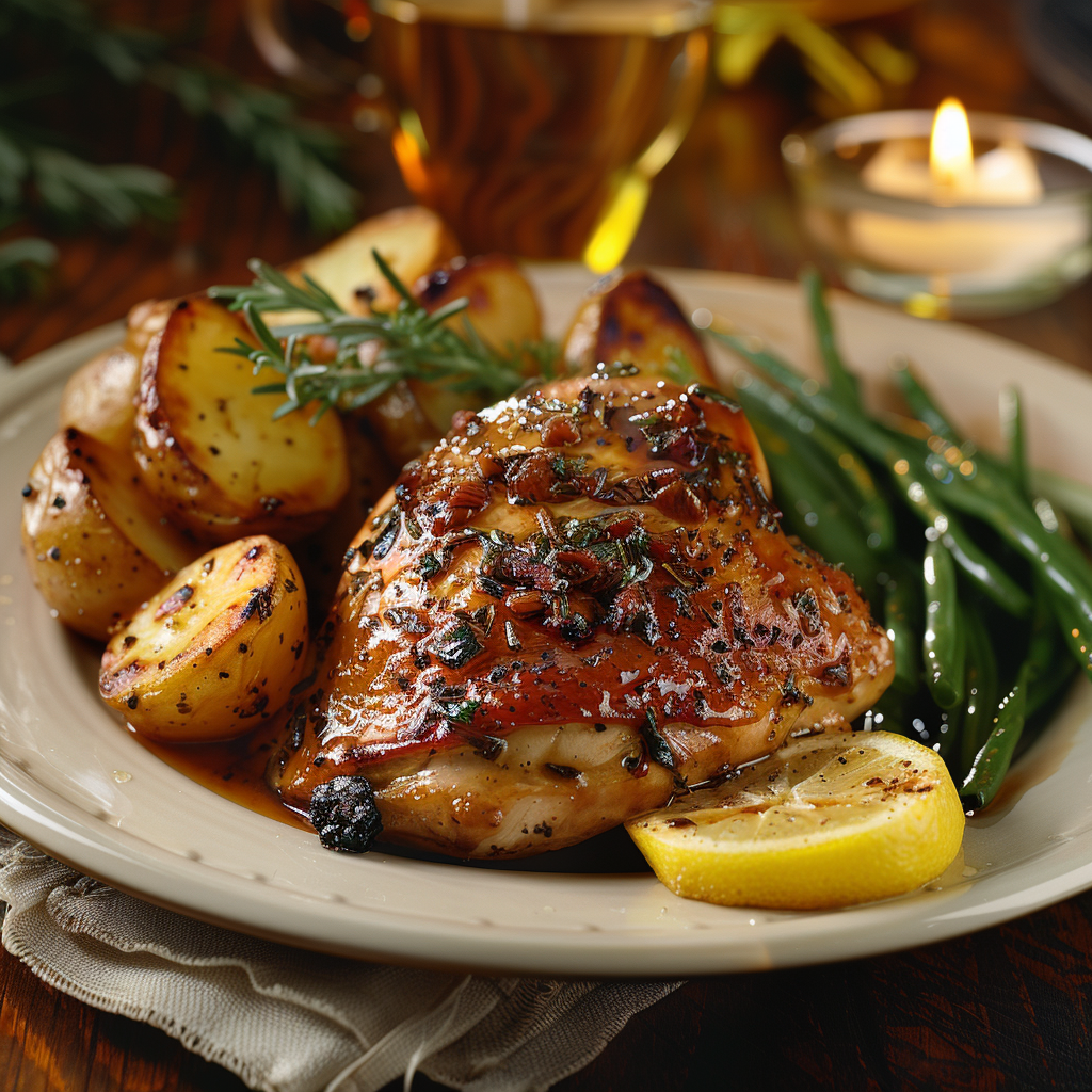 Pollo al Horno con Limón