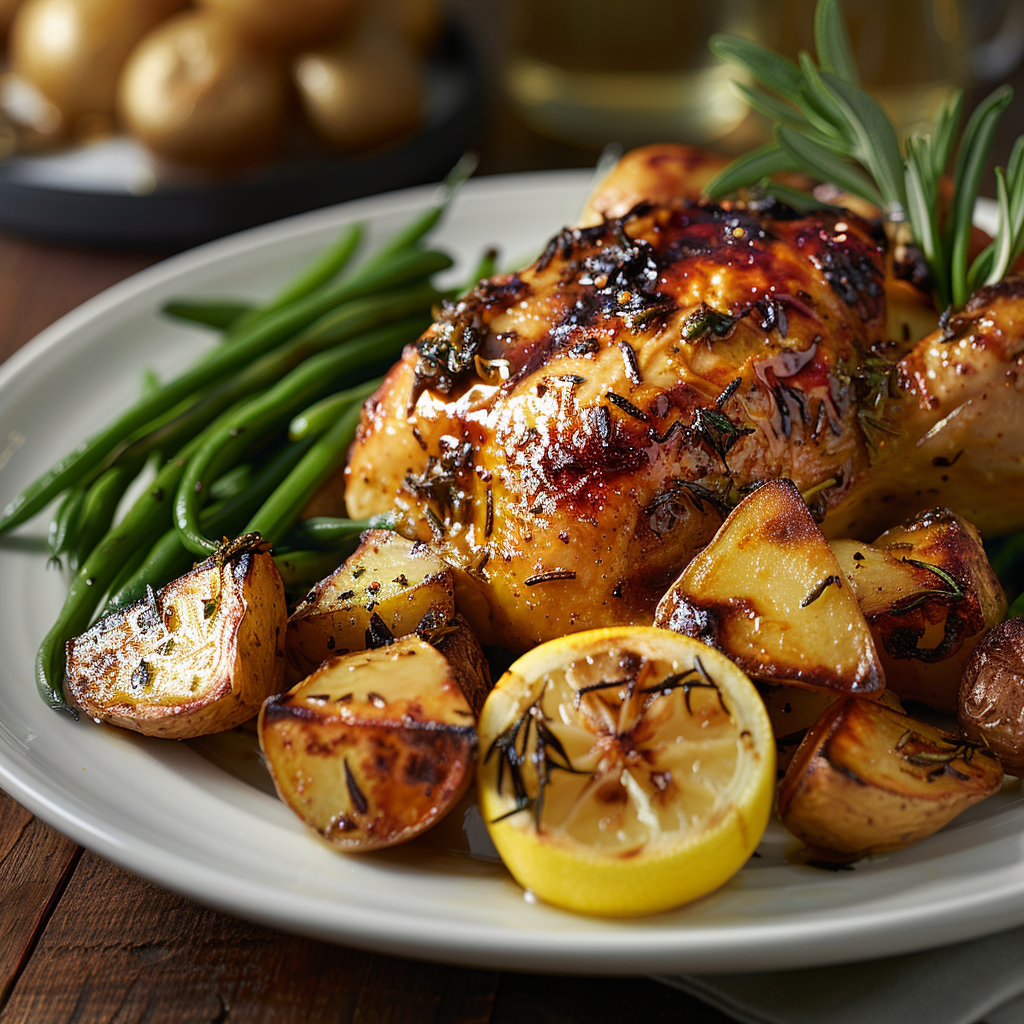 Pollo al Horno con Limón