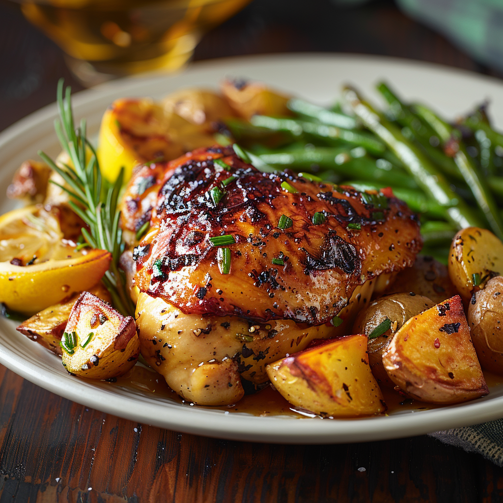 Pollo al Horno con Limón