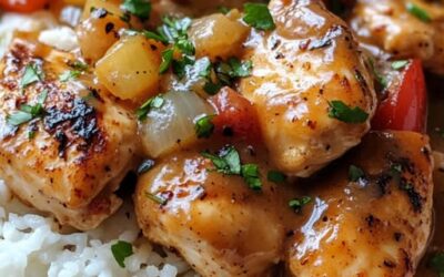 Pollo cremoso con arroz: La receta más fácil y deliciosa