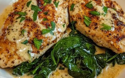 Pollo Cremoso Espinacas: Receta Fácil y Deliciosa