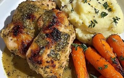 Pollo hierbas zanahorias: Receta fácil y deliciosa