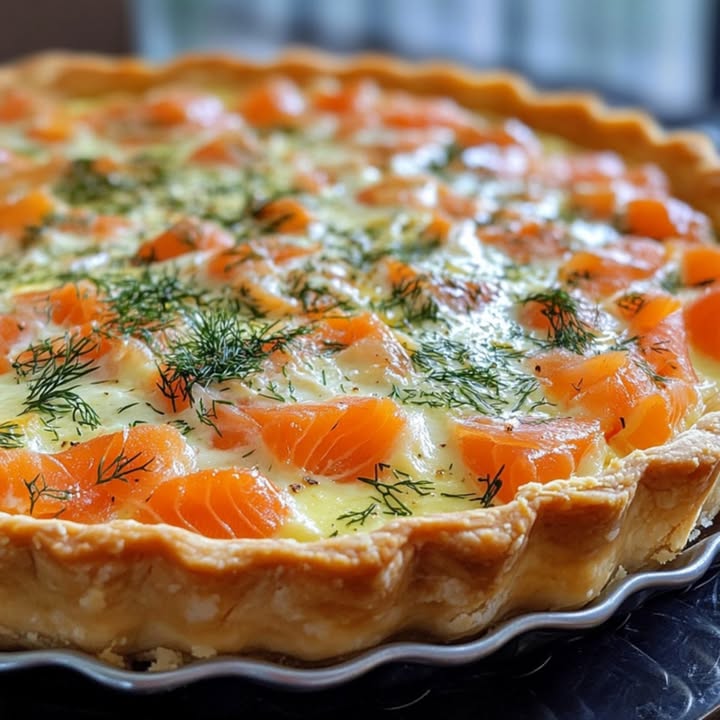 Quiche Salmón Boursin