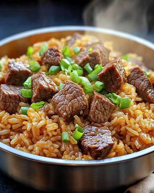 Riz Salteado con Carne