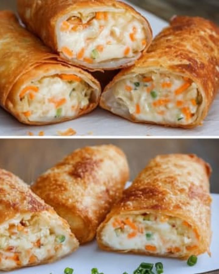 Rouleaux crujientes vegetales