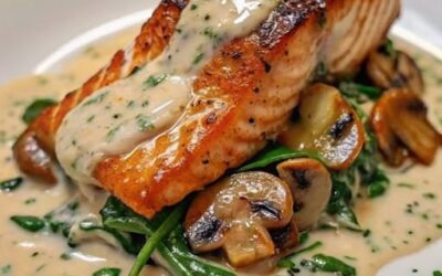 Salmón Cremoso Espinacas: La Receta Más Fácil y Deliciosa