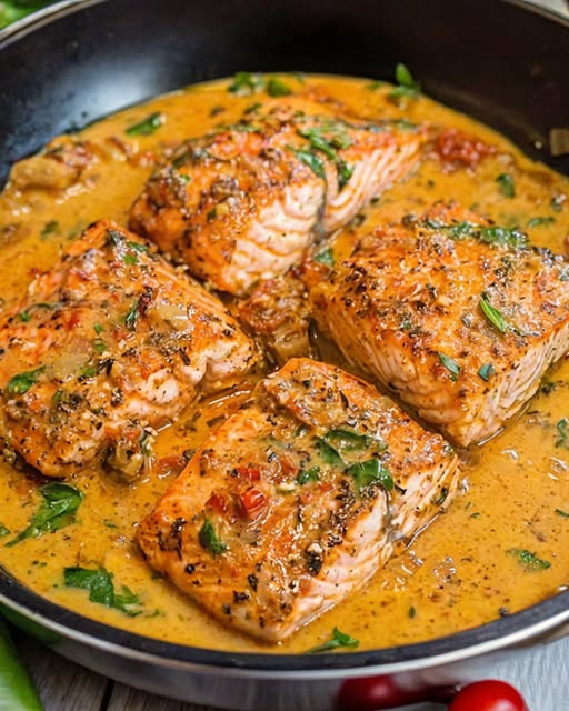 Salmón Cremoso Irresistible: La Receta Más Fácil y Deliciosa