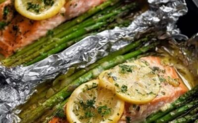Salmón Papillote Espárragos: Receta Fácil y Deliciosa