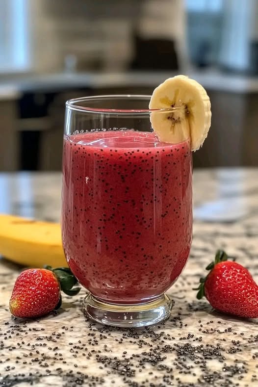 Smoothie Plátano Fresa: La Mejor Receta Fácil y Deliciosa