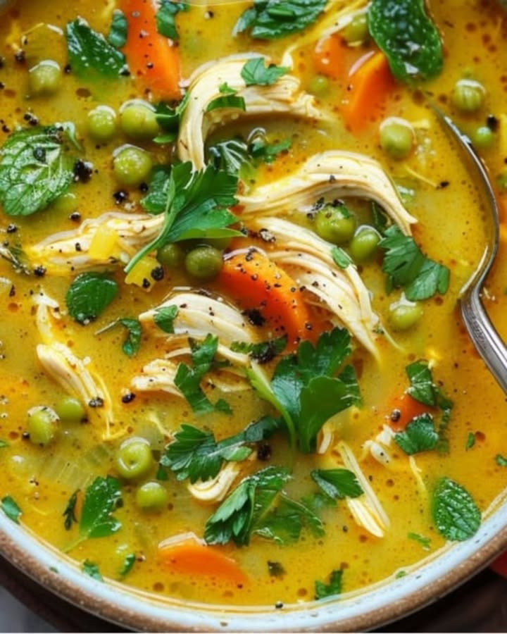 Sopa Anti-Inflamatoria Curcuma