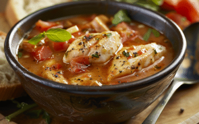 Sopa de pescado casera con limón: Receta deliciosa y fácil