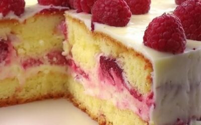 Tarta Frambuesa Ligera: Receta Fácil y Deliciosa
