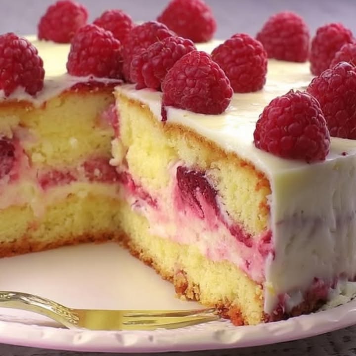 Tarta Frambuesa Ligera: Receta Fácil y Deliciosa