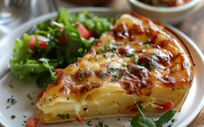Tarta de Patata y Queso al Horno: La Receta Irresistible para Sorprender