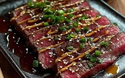 Tataki de Res: La Receta Más Fácil y Deliciosa