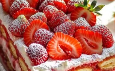 Tiramisu Fresas Delicioso: Receta Fácil y Rápida