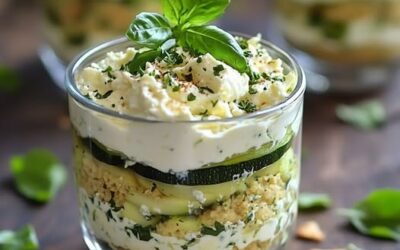 Tiramisu Salado Zucchini Feta: Receta Fácil y Deliciosa