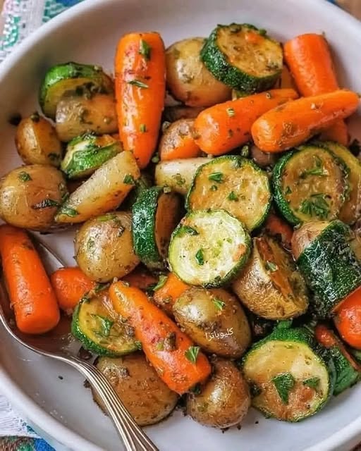 Verduras asadas con hierbas: La receta más fácil y deliciosa