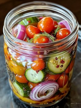 Verduras en Escabeche