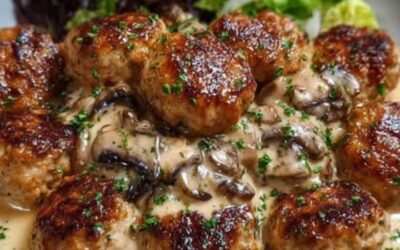 Boulettes Crema Champiñones: Receta Fácil y Deliciosa
