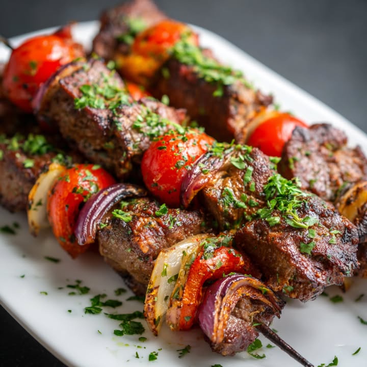 Brochetas Kebab Especiadas: Receta Fácil y Deliciosa