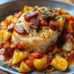 Cabillaud Chorizo Cremoso: Receta Fácil y Deliciosa