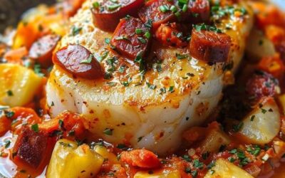 Cabillaud Chorizo Cremoso: Receta Fácil y Deliciosa