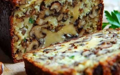 Cake Champiñones Comté: Receta Fácil y Deliciosa