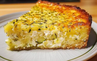 Cake Feta Zucchini Limón: Receta Fácil y Deliciosa