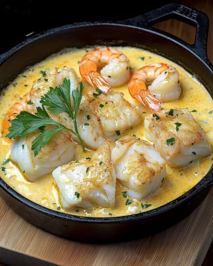 Cassolette de Mariscos Cremosa: Receta Fácil y Deliciosa