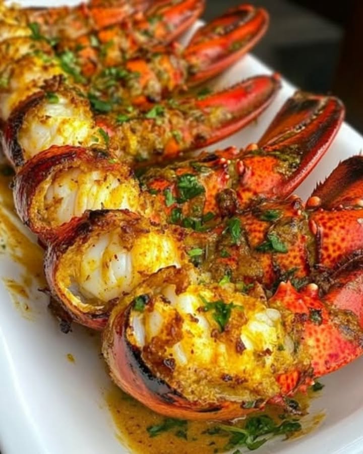 Colas de Langosta Asadas: La Mejor Receta Fácil y Deliciosa