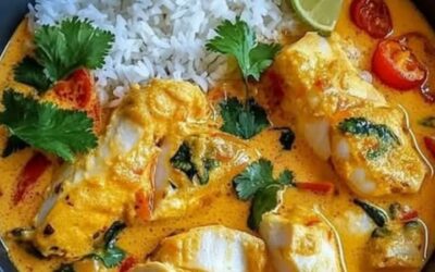 Curry Pescado Coco: Receta Fácil y Deliciosa