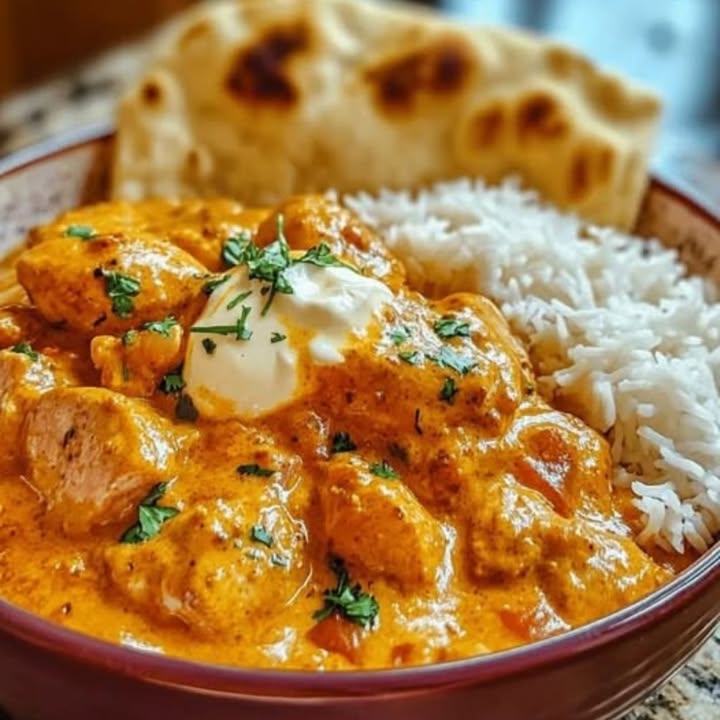 Curry Pollo Cremoso