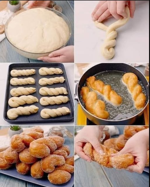 Donuts Trenzados Fáciles y Deliciosos: Receta Irresistible