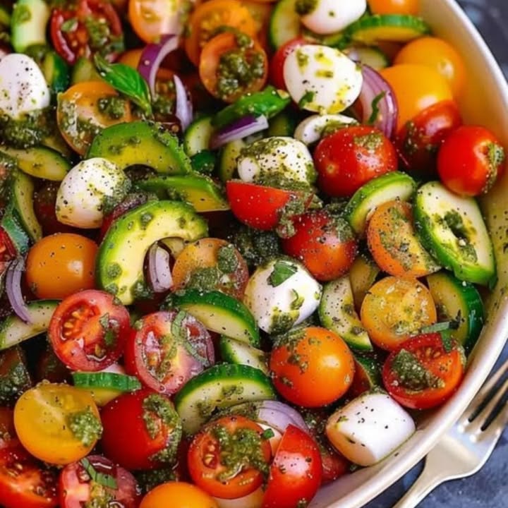 Ensalada Colorida Fresca