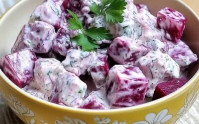 Ensalada Cremosa Betteraves: Receta Fácil y Deliciosa