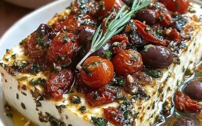 Feta Asada Mediterránea: La Receta Más Deliciosa y Fácil de Preparar
