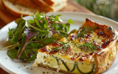 Flan salado de calabacín y queso de cabra: Receta irresistible