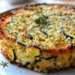 Gâteau Salé Zucchini Parmesan: Receta Fácil y Deliciosa