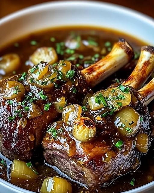 Jarrets de Cordero Fondantes