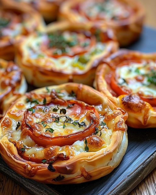 Mini Pizzas Fáciles y Rápidas: Deliciosas en Minutos