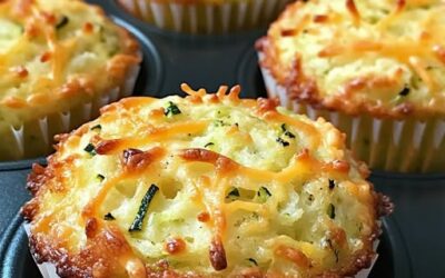 Muffins Calabacín Queso: Receta Fácil y Deliciosa