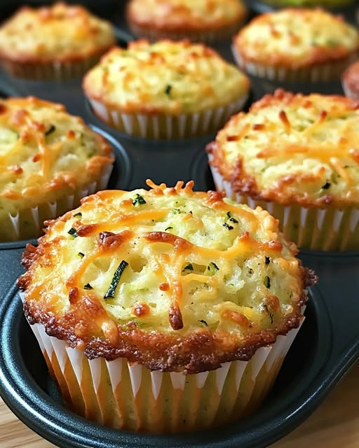 Muffins Calabacín Queso