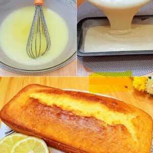 Pastel de limón: La receta más fácil y deliciosa