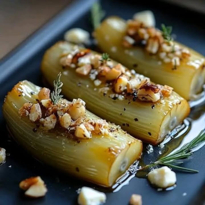 Poireaux Miel Gorgonzola: Receta Fácil y Deliciosa