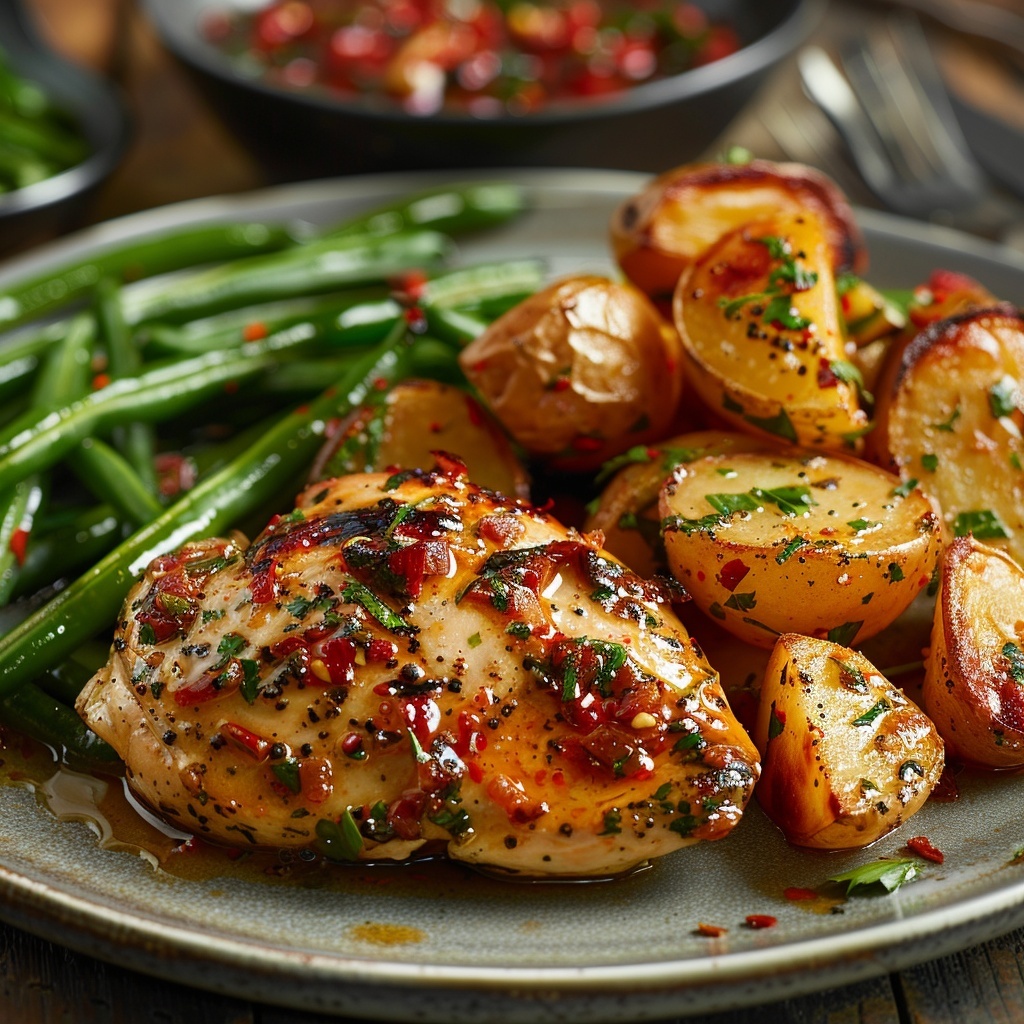 Pollo a la vizcaína