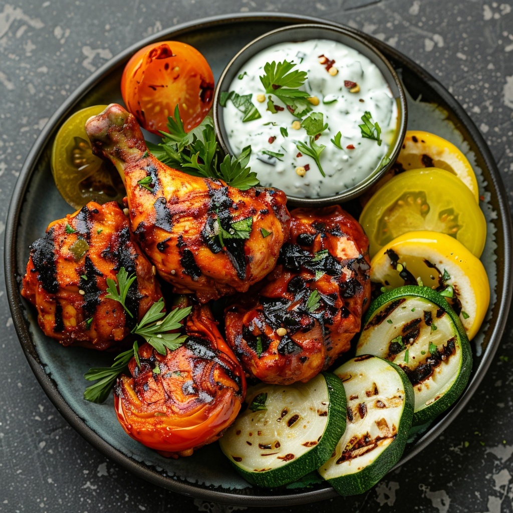Pollo tandoori casero